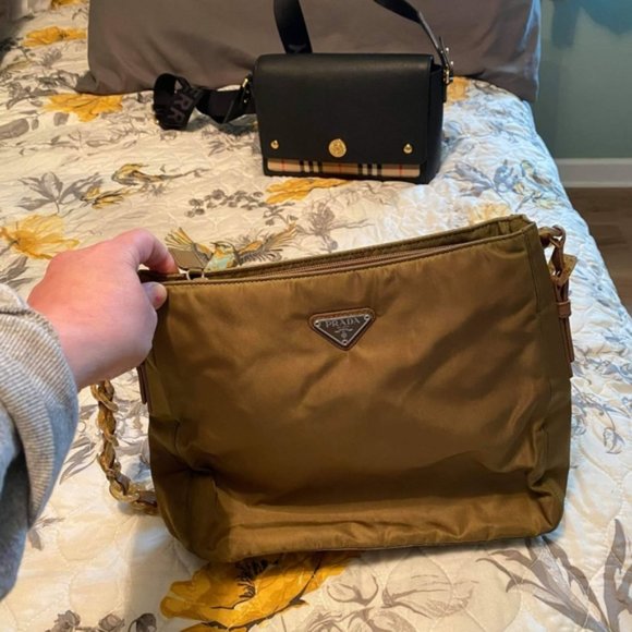 PRADA VINTAGE IRIDESCENT  CROSSBODY BAG - Picture 4 of 8